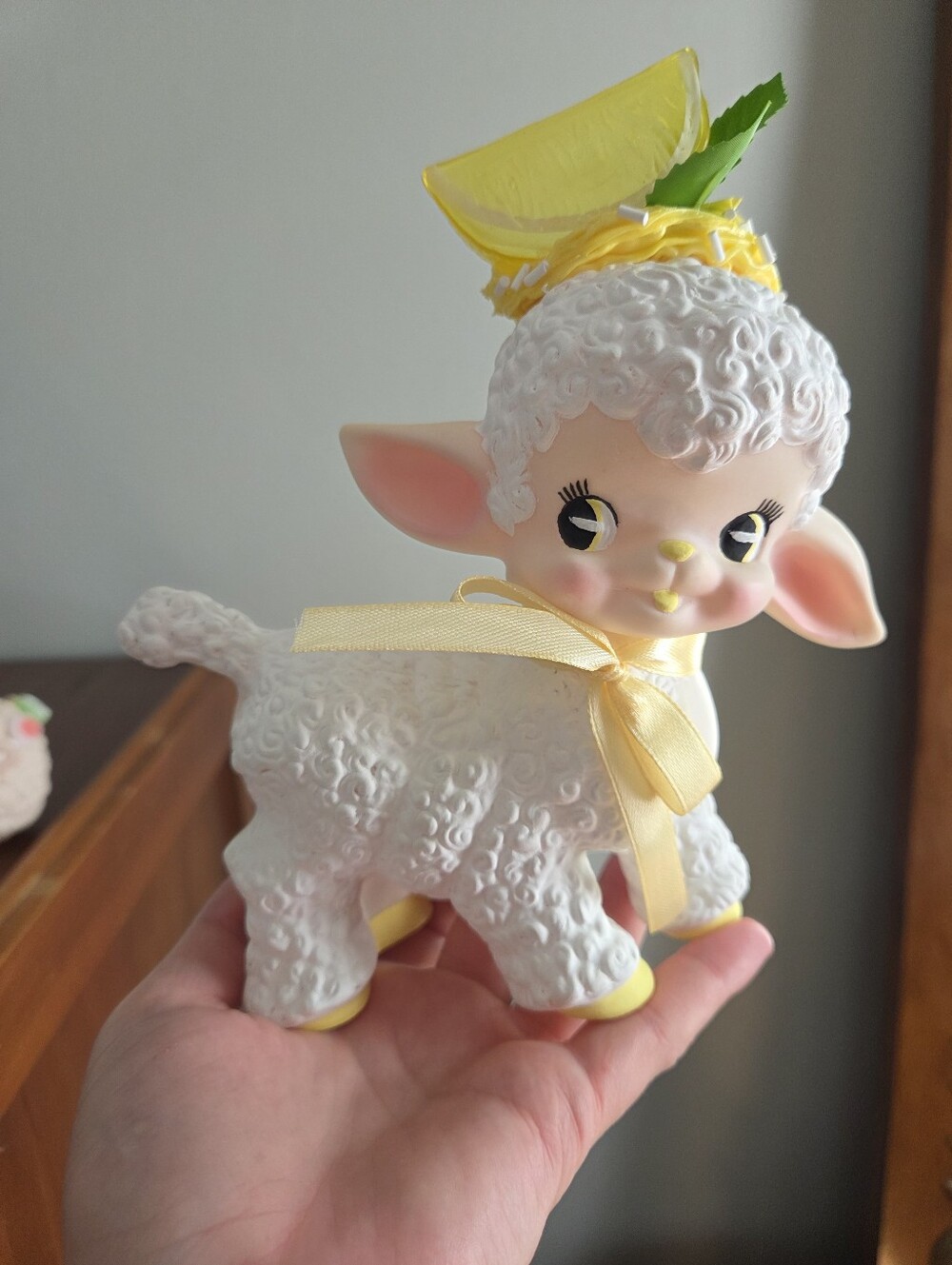 Vintage Inspired Rubber Lamb